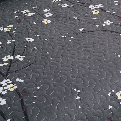 100% de poliéster con set de ropa de cama de 3 piezas con mantel y sábanas