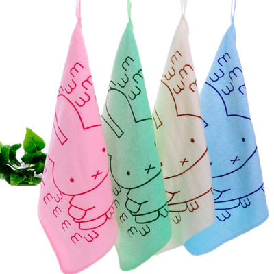 Toalla de limpieza para niños de microfibra de cocina 25*25cm Toalla de limpieza suave absorbente para niños