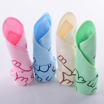 Toalla de limpieza para niños de microfibra de cocina 25*25cm Toalla de limpieza suave absorbente para niños