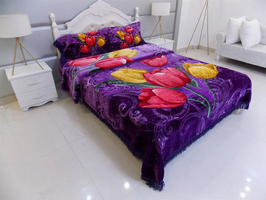 Mejora tu ropa de cama con un juego de relleno de algodón personalizable y una manta super suave y esponjosa