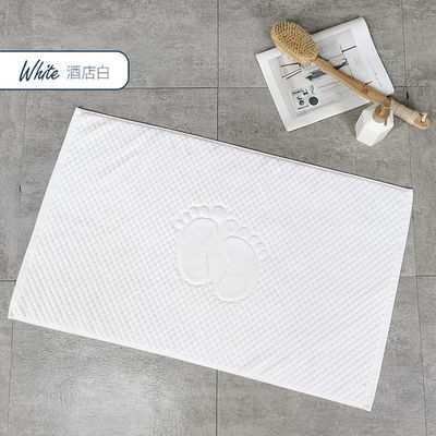 Alquiler de baños con alfombra antideslizante de algodón puro para baño Alfombra absorvente para los pies para el hogar lavable