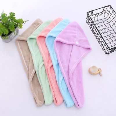 Toalla de pelo de color sólido personalizada en tela absorvente suave para secado rápido y espeso