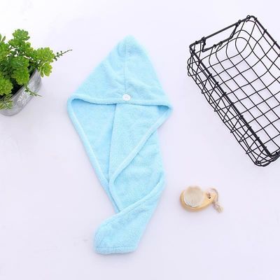 Toalla de pelo de color sólido personalizada en tela absorvente suave para secado rápido y espeso
