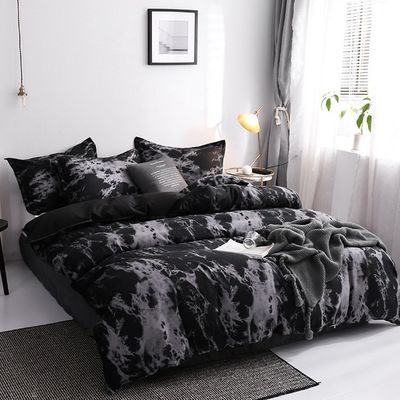 Confort y estilo personalizados Logotipo personalizado King Set de ropa de cama para diseñadores de moda modernos