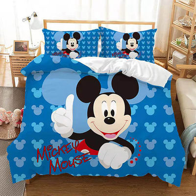 Personalización 400TC Impresión 3D de ropa de cama de poliéster de algodón en 200 * 200 densidad de tejido