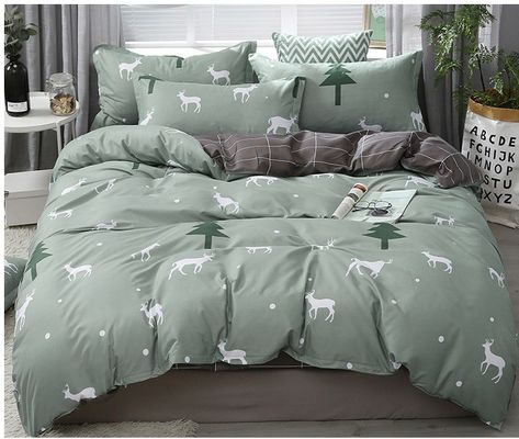 Set de ropa de cama de impresión de poliéster personalizado con 2 fundas de almohada y cremallera de suministro directo