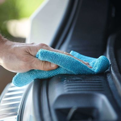 Tejido de limpieza de lavado toalla de coche de microfibra personalizada para el tamaño del hogar