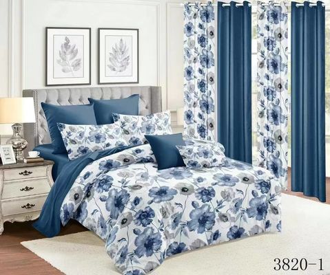 2023 Dormitorio King Size Set de ropa de cama de Navidad con sábanas y 200TC de hilo