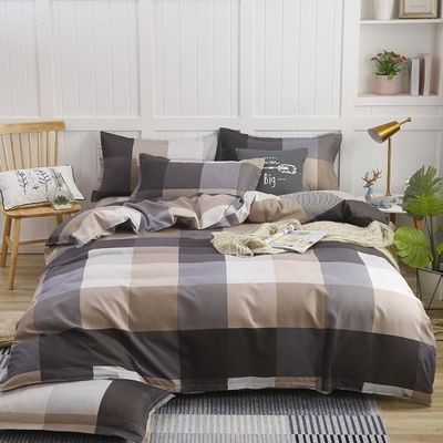 40S Cuenta de tejido 200TC Cuenta de hilos Super King Set de ropa de cama impresa Diseños de cubierta de lujo