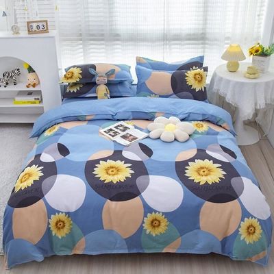 40S Cuenta de tejido 200TC Cuenta de hilos Super King Set de ropa de cama impresa Diseños de cubierta de lujo