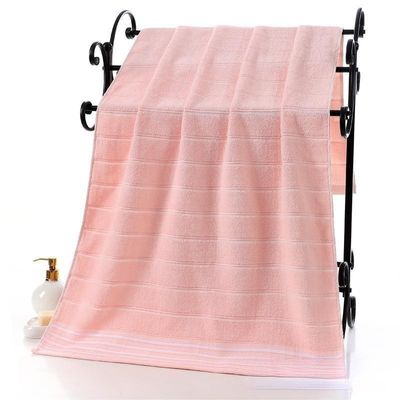 Toallita de baño de pecho para adultos de 70*140cm de algodón de secciones múltiples y absorvente oscuro para hombres y mujeres