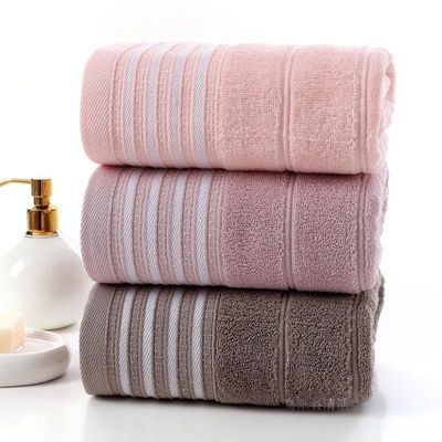 Toallita de baño de pecho para adultos de 70*140cm de algodón de secciones múltiples y absorvente oscuro para hombres y mujeres