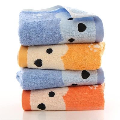Hotel y necesidad de viaje Toalla de fibra de bambú con adorable diseño de dibujos animados de animales