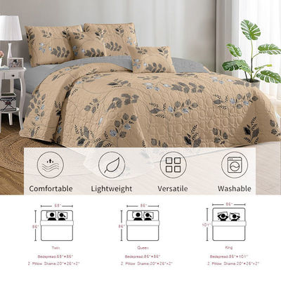 Set de ropa de cama de cama de uso doméstico personalizado con tecnología de costura ultrasónica