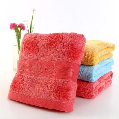 Toalla de baño de fibra de bambú de colores personalizados para hombres y mujeres adultos