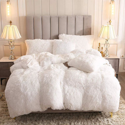 Camisetas de cristal de terciopelo de peluche de cuatro piezas con 100% de fibra de poliéster