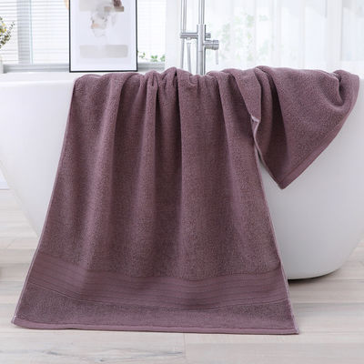 Tejido de algodón ultrablando para toallas de baño en rosa amarillo y azul a precios
