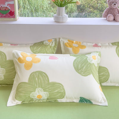 8PCS Set de ropa de cama de microfibra impresa con cortinas a juego en colores personalizados