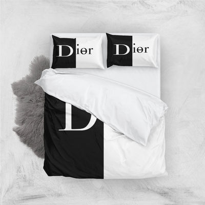 Set de ropa de cama estilo hotel de lujo tamaño rey 100% poliéster 3D Impreso