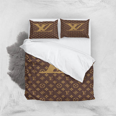 Set de ropa de cama estilo hotel de lujo tamaño rey 100% poliéster 3D Impreso