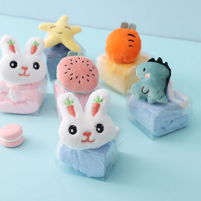 Set de toallas de baño de hotel Toallas de poliéster súper absorbentes en adorables diseños de dibujos animados
