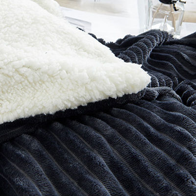 Tamaño personalizado Set de ropa de cama de terciopelo 4pcs gruesa de franela de lana cubierta de edredón para el invierno