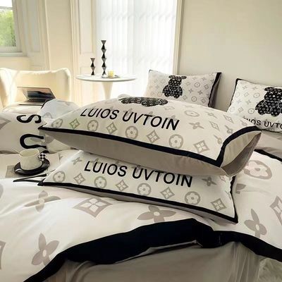 Impresión diagonal de lujo Violent Bear Set de sábanas de cama de diseño personalizado
