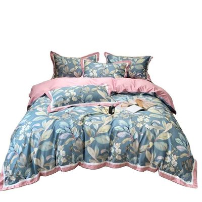 Conjunto de ropa de cama de diseño vintage con 100% de algodón Conjunto de comodines personalizados Cama de lujo