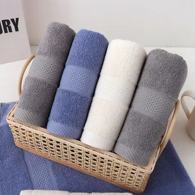 Set de toallas de baño blancas personalizadas 70 * 140cm 100% de algodón Toallas de hotel para baño en casa de lujo