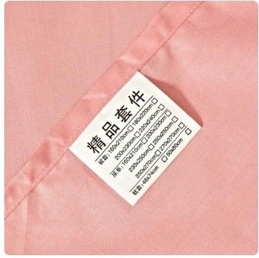 Set de ropa de cama de boda de lujo de 10 piezas con sábanas y cubiertas de tela de algodón tejida de 200TC