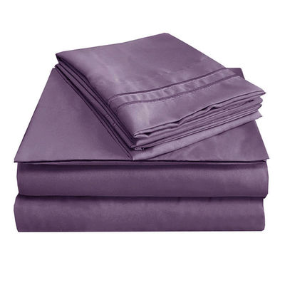 Políester llenado con sábanas de cama para colchones de cama de tamaño queen king