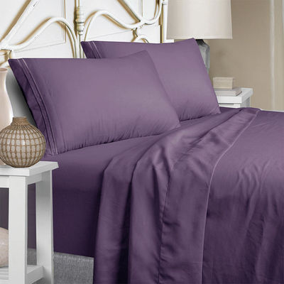 Políester llenado con sábanas de cama para colchones de cama de tamaño queen king