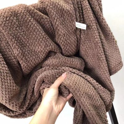 Inicio Logotipo personalizado Coral Velvet Microfibra Piña Toallas y Toallas de baño