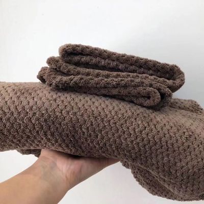 Inicio Logotipo personalizado Coral Velvet Microfibra Piña Toallas y Toallas de baño