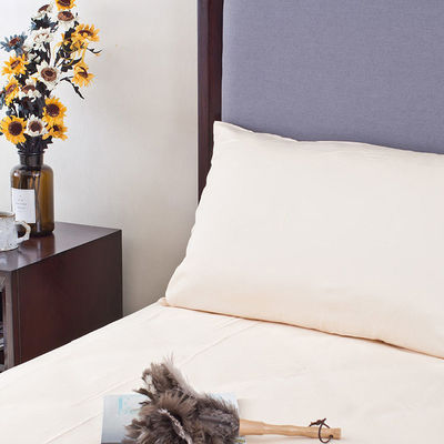 Cama de cama de bambú Lyocell en material con color personalizable y logotipo de diseño OEM