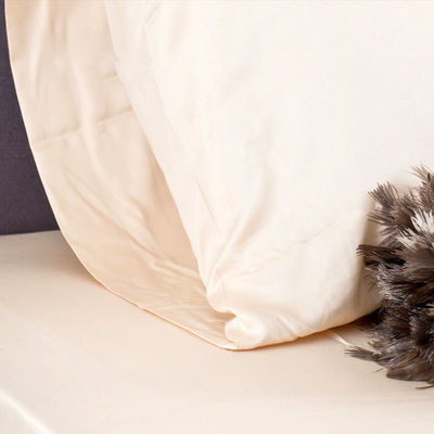 Cama de cama de bambú Lyocell en material con color personalizable y logotipo de diseño OEM