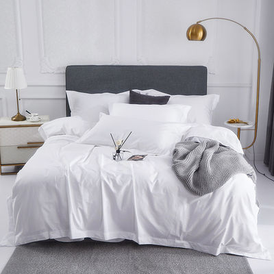 100% de algodón 200TC Cama de hotel de 4 piezas Set de edredones ropa de cama de lujo para niños/adultos