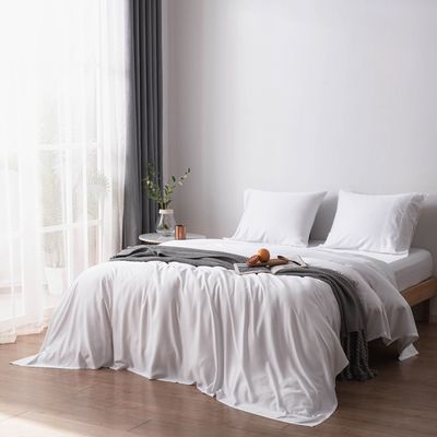 100% de algodón 200TC Cama de hotel de 4 piezas Set de edredones ropa de cama de lujo para niños/adultos