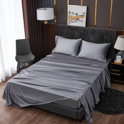 32 Cuenta de tejidos Hojas de fibra microfibra con cubierta de edredón Hoja montada y 2 fundas de almohada