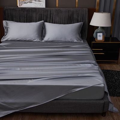 32 Cuenta de tejidos Hojas de fibra microfibra con cubierta de edredón Hoja montada y 2 fundas de almohada