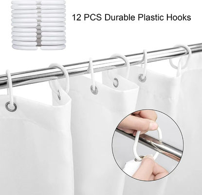 Flor de rosa personalizada 100% poliéster impermeable cortina de ducha cuarto de baño 4pcs conjunto superior-