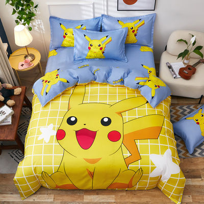 Estándares Nacionales Color Velocidad Grado de lujo dibujos animados Set de ropa de cama para estudiantes dormitorio