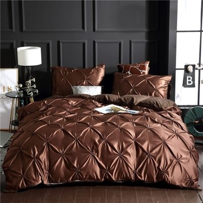 3d Luxury Style Hotel Home Blanco Euro Cubierto de colchón con cubierta de almohada 3pcs Set de ropa de cama