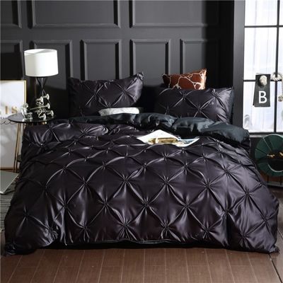 3d Luxury Style Hotel Home Blanco Euro Cubierto de colchón con cubierta de almohada 3pcs Set de ropa de cama