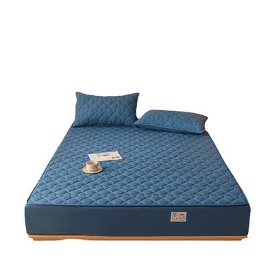 Protector de colchón impermeable con cremallera suave y colchón con colchoneta de Jacquard