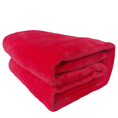 Mantente acogedor y caliente con nuestra manta de poliéster de coral de lana extra gruesa para todas las estaciones
