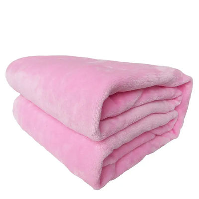 Mantente acogedor y caliente con nuestra manta de poliéster de coral de lana extra gruesa para todas las estaciones