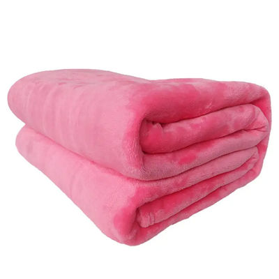 Mantente acogedor y caliente con nuestra manta de poliéster de coral de lana extra gruesa para todas las estaciones