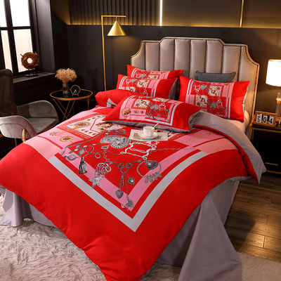 Diseño personalizado de ropa de cama de lujo de fibra de poliéster transpirable para bebés