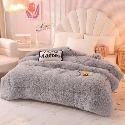 Casa Tejidos Sillón de edredón Sillón de peluche visón terciopelo engrosado Sillón de lana de cordero cálido para invierno